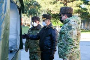 Azad edilmiş ərazilərdə bölmələrin təminatı yaxşılaşdırılır -  Xəbər şəkili