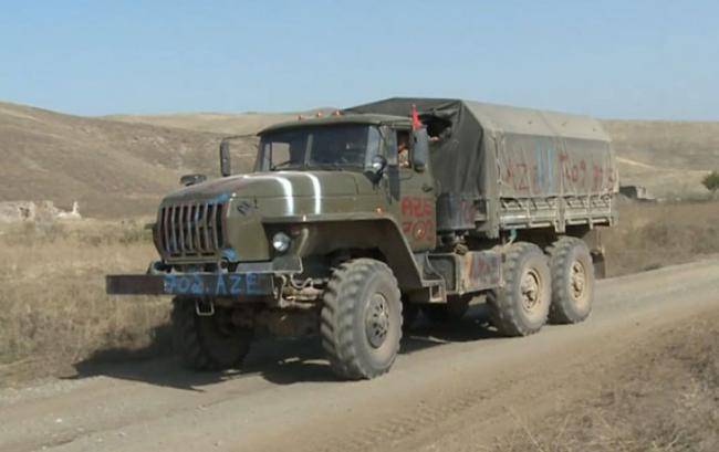 Cəbrayıl və Füzuli istiqamətində ələ keçirilən hərbi qənimətlər -