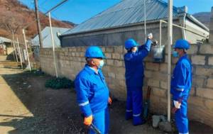 Göygölün Toğanalı kəndinə qaz verildi -