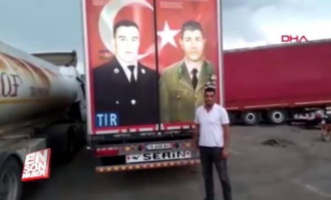 Gürcü polisi Mübarizin fotosunu sökmək istədi, dava düşdü –
