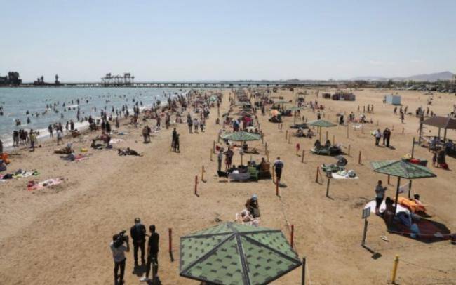 Çimərliklərdə nəzarət tədbirləri davam edir -