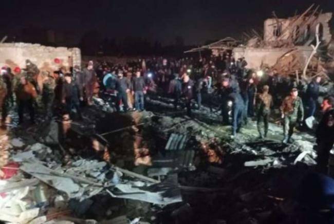 Gəncəyə raket hücumu nəticəsində ölən və yaralananların sayı