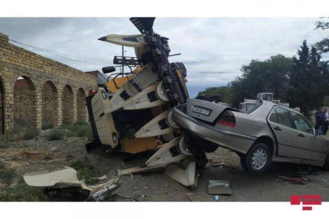 Azərbaycanda dəhşətli qəzada həyatını itirən gənclər -