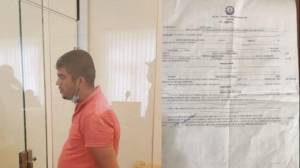 Bakıda yol polisini söyən sürücü həbs edildi - Xəbər şəkili