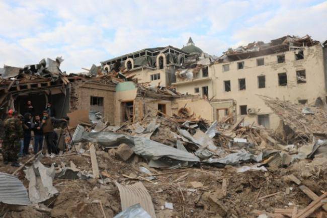 Gəncədə ölən və yaralıların sayı açıqlandı