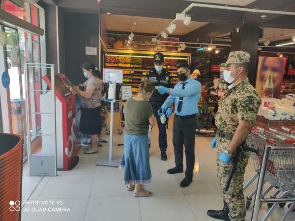 Bakıda marketlərdə polis postları yaradıldı - Xəbər şəkili