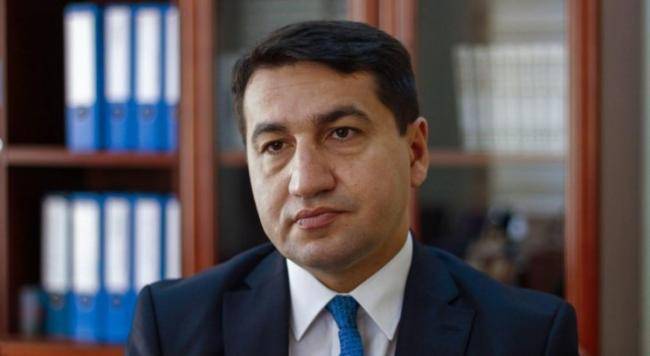 Hikmət Hacıyev Ağdamda göz yaşlarını saxlaya bilmədi -
