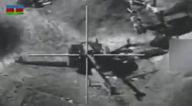 Düşmən texnikaları yüksək dəqiqlikli silahlarla vurulur -