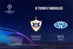 "Qarabağ" - "Molde" oyunu bu ölkədə keçiriləcək -