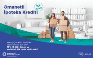 Ev almaq istəyənlər üçün sərfəli kredit imkanı Xəbər şəkili