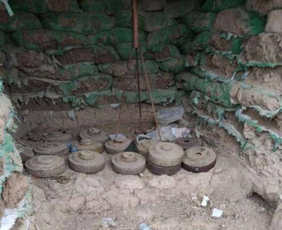 Polislər Xocavənddə 30-dan çox mina aşkarladılar -