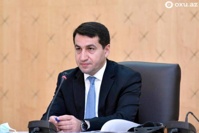 Hikmət Hacıyev Paşinyanı Səddam Hüseynlə müqayisə etdi -