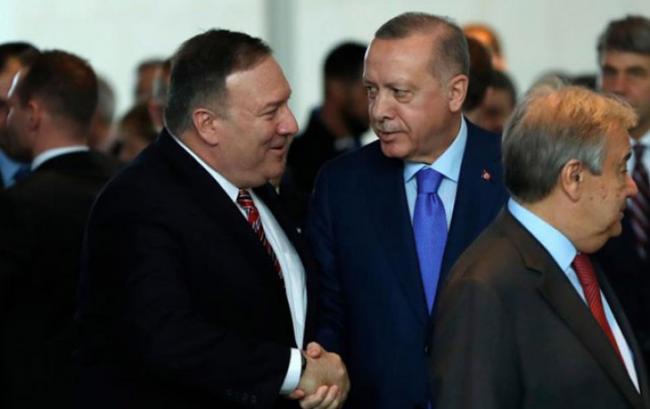 Ərdoğan Pompeo ilə g&ouml;r&uuml;şməyə vaxt tapa bilmədi