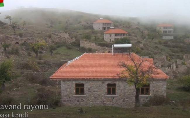 Xocavəndin işğaldan azad olunan Daşbaşı kəndi -