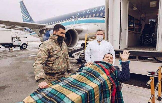 Yaralı 10 qazi Türkiyədə müalicə olunacaq