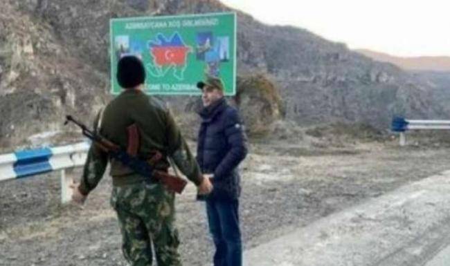 Gorus-Qafan yolundakı lövhə bərpa edildi