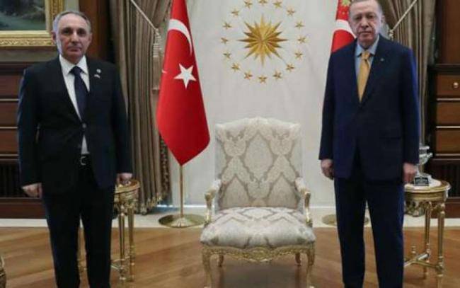 Kamran Əliyev Ərdoğanla görüşdü -