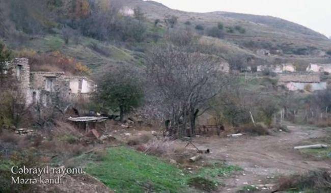 Cəbrayılın Məzrə kəndinin görüntüləri -