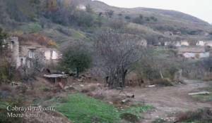 Cəbrayılın Məzrə kəndinin görüntüləri -
