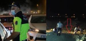 Torpaq yoldakı quyuları doldurub rayona qa&ccedil;anları polis belə tutdu - Xəbər şəkili