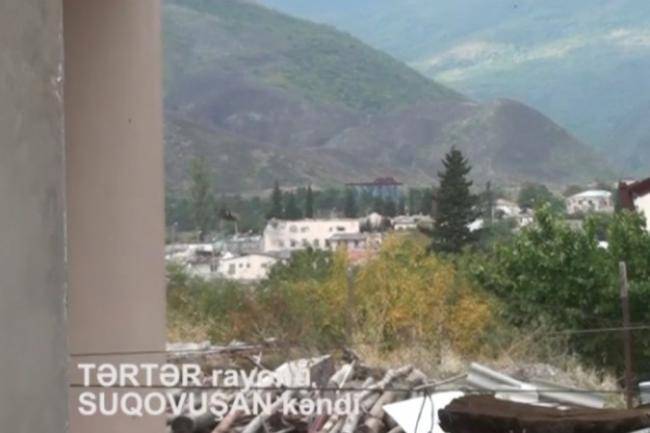 Suqovuşan kəndindən yeni görüntülər -