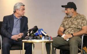 Sarqsyan Paşinyanı təhqir etdi: