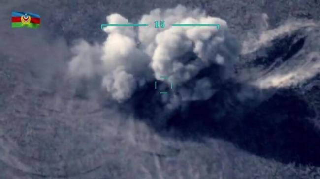 Ermənistan ordusunun mövqeləri darmadağın edildi -