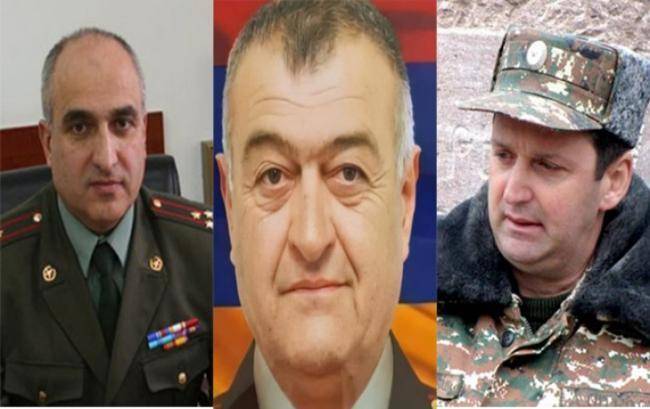 Düşmənin məhv edilən yüksək rütbəli zabitlərinin -