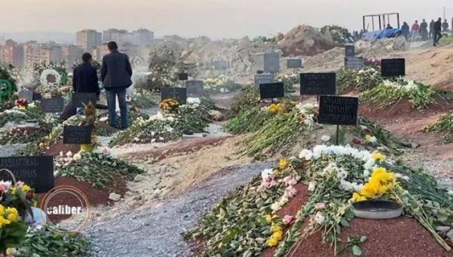 ŞOK! Erməniərin itkisi bu qədərdir - Qəbiristanlıqdan SENSASİON VİDEO