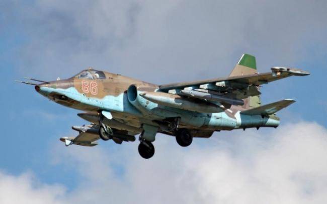 Düşmənin Su-25 döyüş təyyarəsi məhv edildi