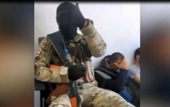 Gürcüstan bankında girov götürülənlərin -