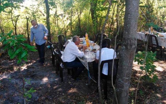 Toy günü bəy polis şöbəsinə gətirildi -