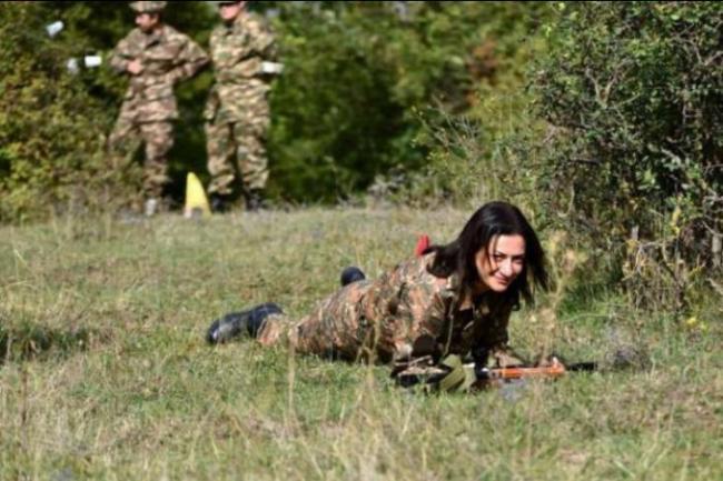 M&uuml;dafiə Nazirliyindən Paşinyanın arvadı ilə bağlı