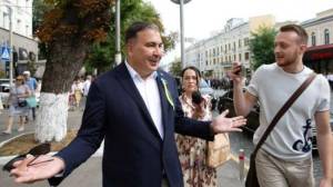 Mixail Saakaşvili Kiyevdə hücuma məruz qaldı
