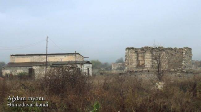 Ağdamın Əhmədavar kəndindən görüntülər -
