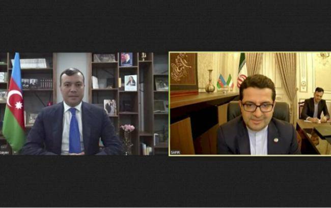 Nazir İran səfiri ilə Xudafərini müzakirə etdi