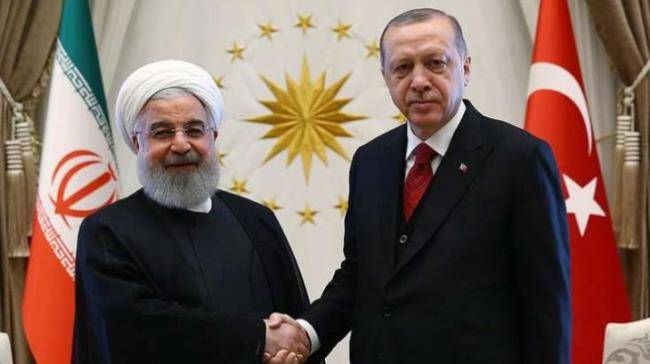 Ərdoğan və Ruhani qarşılıqlı əməkdaşlığı müzakirə ediblər