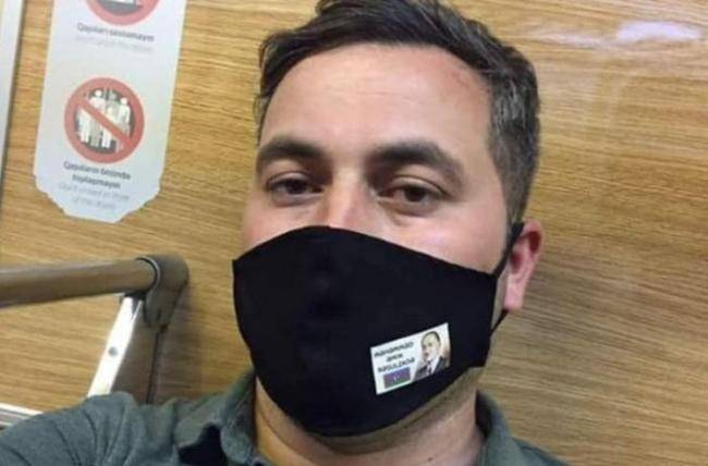 Rəsulzadənin fotosu olan maskanı taxdığı üçün saxlanılıb? -