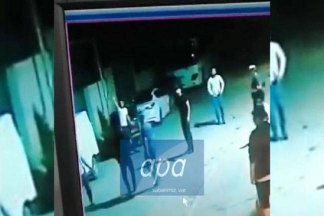 Bakıda kriminal avtoritetin öldürülmə  görüntüləri