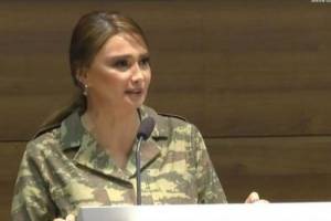Tovuzda döyüş bölgəsində olan Qənirə Paşayeva xəsarət aldı