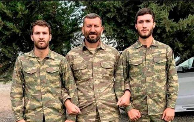 Oğlanları ilə birgə döyüşüb şəhid olan ata... -