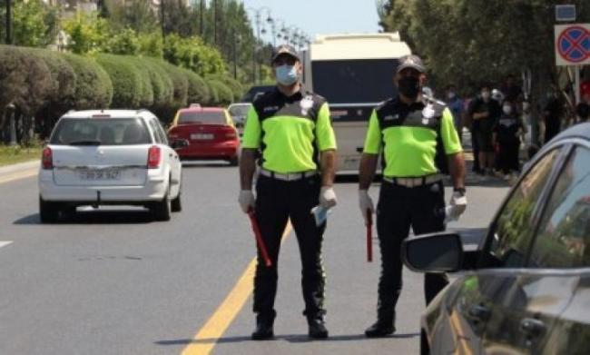 Bakıda mobil polis postları qurulub