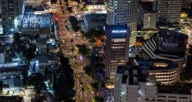 İsraildə 500 mindən çox insan ayağa qalxdı