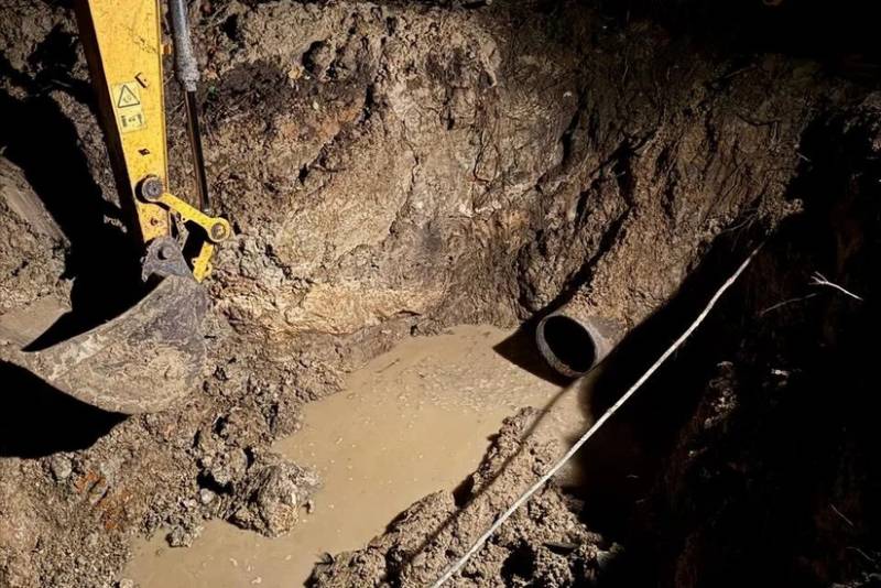 Ukraynanın Lvov şəhəri böyük qəza səbəbindən qismən susuz qalıb