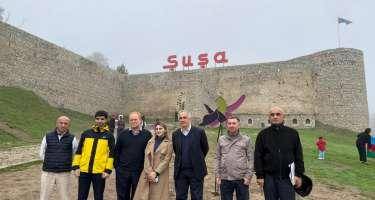 Çili senatorları Şuşa və Xankəndi şəhərlərində olublar