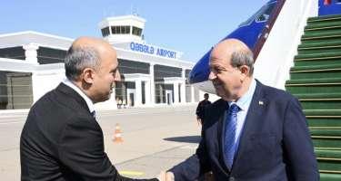 Şimali Kiprin Prezidenti Azərbaycana gəldi Xəbər şəkili