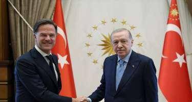 Ərdoğan NATO Baş katibini qəbul etdi