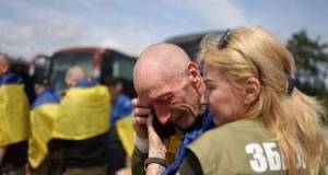 Ukrayna və Rusiya əsir mübadiləsi etdi -FOTOLAR Xəbər şəkili