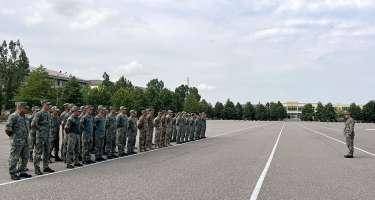 Hərbçilər arasında yarış keçirildi