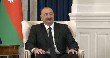 İlham Əliyev müsahibə verir - CANLI